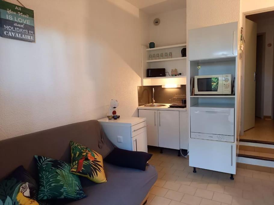 Location Dans Residence Calme, Proche Mer キャバレール・シュル・メール エクステリア 写真